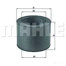 Воздушный фильтр MAHLE ORIGINAL QKYBZVN 7982362 6 2357831 LX 757