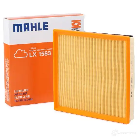 Воздушный фильтр MAHLE ORIGINAL LX 1583 76886 683 ZGCMF 2356939 изображение 1