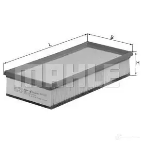 Воздушный фильтр MAHLE ORIGINAL LX 1296 AOIJMTA 2356884 766010 58 изображение 0