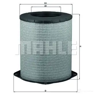 Воздушный фильтр MAHLE ORIGINAL 76517 338 2356783 Q9VUV2 lx1043 изображение 0