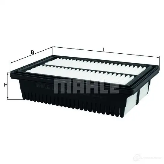 Воздушный фильтр MAHLE ORIGINAL 2357558 72 417920 3894D6Z LX 4238 изображение 4