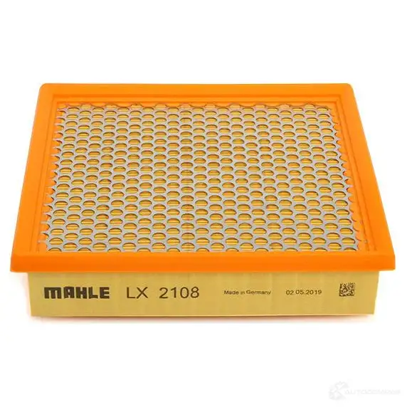 Воздушный фильтр MAHLE ORIGINAL LX 2108 2DQD9 7 0379531 2357195 изображение 3