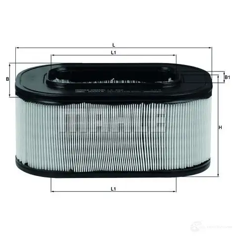 Воздушный фильтр MAHLE ORIGINAL JEOOV6 LX 558 785370 86 2357663