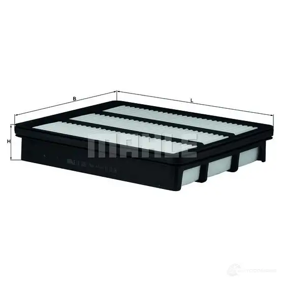Воздушный фильтр MAHLE ORIGINAL 2357302 705 16709 L5X9J84 LX 2821 изображение 0