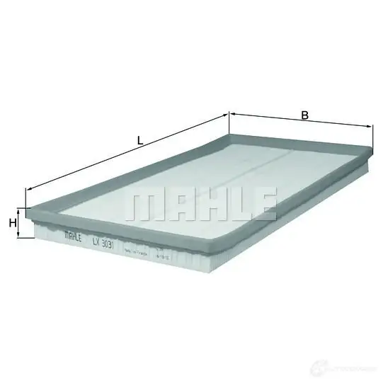 Генератор MAHLE ORIGINAL 11.201.831 11201831 mg109 2358084 изображение 1
