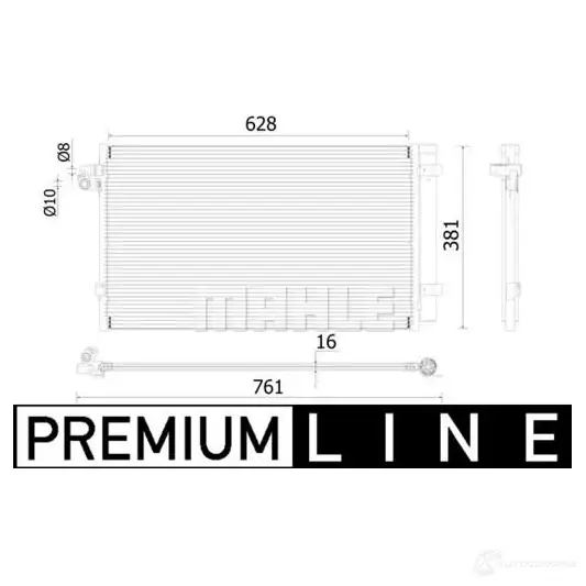 Вискомуфта MAHLE ORIGINAL 1437635614 UW5W CL CFC 107 001P - Изображение 1