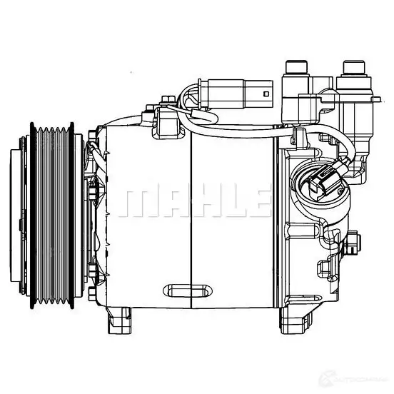 Компрессор кондиционера MAHLE ORIGINAL RV9V X ACP 40 000S 1437597919 изображение 6