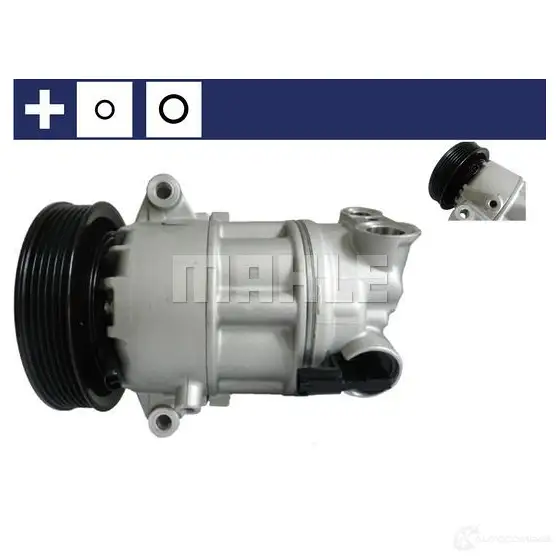 Компрессор кондиционера MAHLE ORIGINAL ACP 171 000S 1437598033 Q DETK3 изображение 6