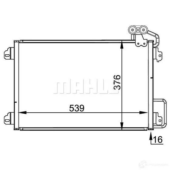 Компрессор кондиционера MAHLE ORIGINAL 1437597924 Q C6LPB ACP 86 000S изображение 5