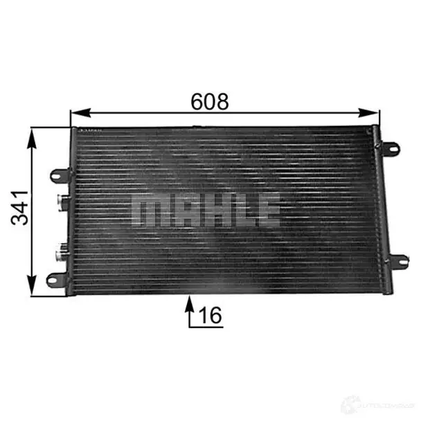 Компрессор кондиционера MAHLE ORIGINAL 1437597924 Q C6LPB ACP 86 000S изображение 8