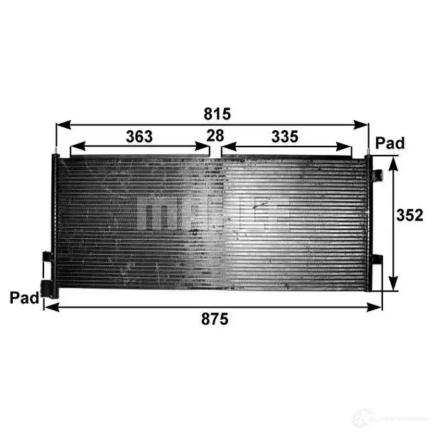 Компрессор кондиционера MAHLE ORIGINAL 1437597924 Q C6LPB ACP 86 000S изображение 9