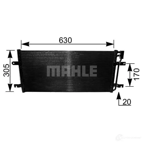 Компрессор кондиционера MAHLE ORIGINAL ACP 837 000P 1437591687 1PR NV изображение 6