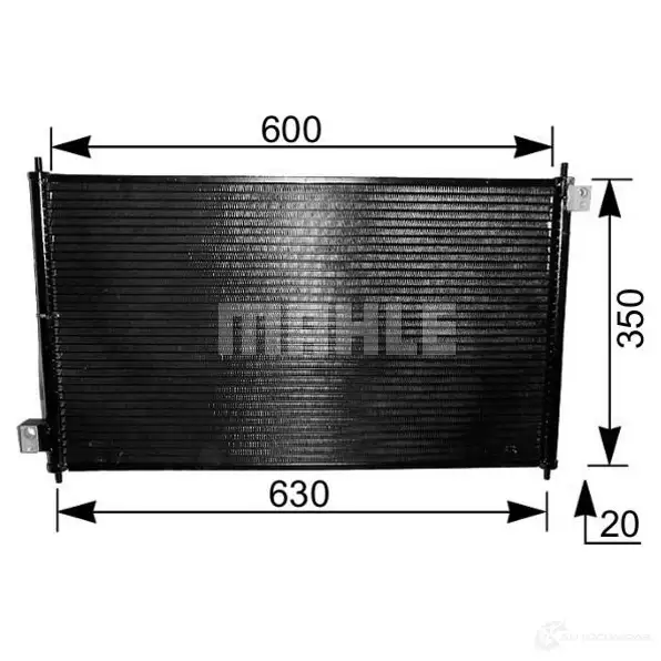 Компрессор кондиционера MAHLE ORIGINAL ACP 837 000P 1437591687 1PR NV изображение 7
