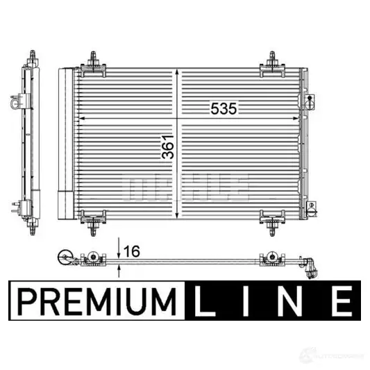 Компрессор кондиционера MAHLE ORIGINAL 1437597722 4 8WEPU ACP 956 000S изображение 11