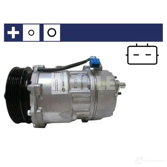 Компрессор кондиционера MAHLE ORIGINAL RY0U5 DT ACP 79 000S 1437602542 изображение 7