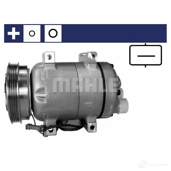 Компрессор кондиционера MAHLE ORIGINAL ACP 310 000P 1437597544 6 SWM6 изображение 11