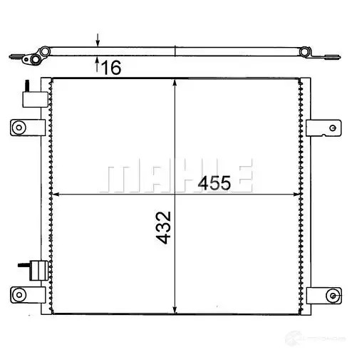 Компрессор кондиционера MAHLE ORIGINAL 3EWB 4 1437594575 ACP 996 000P изображение 12