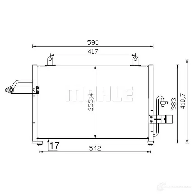 Компрессор кондиционера MAHLE ORIGINAL 0XB DSNQ 1437596124 ACP 996 000S изображение 9