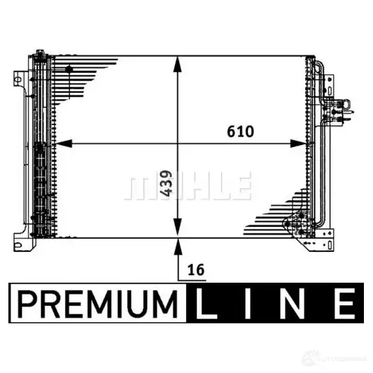 Компрессор кондиционера MAHLE ORIGINAL 1437595132 B1JRSF M ACP 986 000P изображение 12