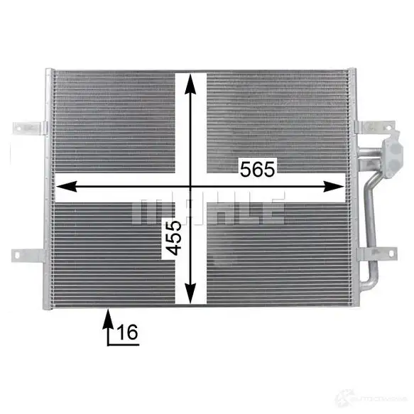 Компрессор кондиционера MAHLE ORIGINAL 1437594888 DJ10 5 ACP 848 000P изображение 11
