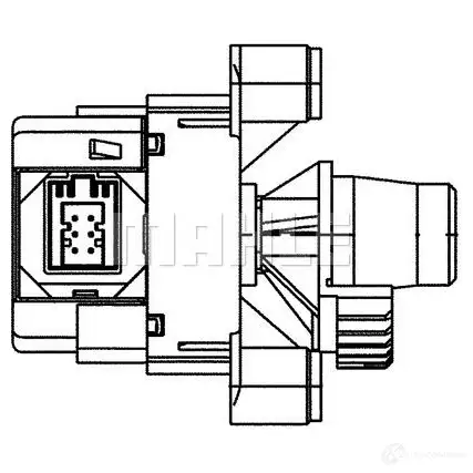 Привод заслонки отопителя салона MAHLE ORIGINAL AA 55 000P 1437629213 IIQ KKN - Изображение 1