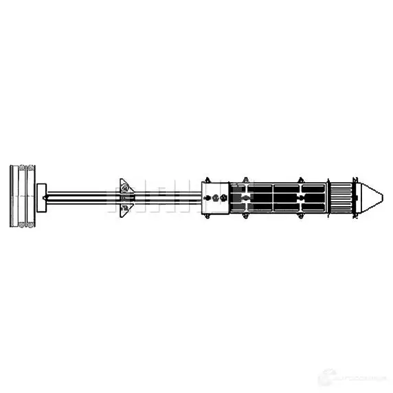 Осушитель кондиционера MAHLE ORIGINAL 1437632422 AD 221 000P BQQ3 ZTD - Изображение 1