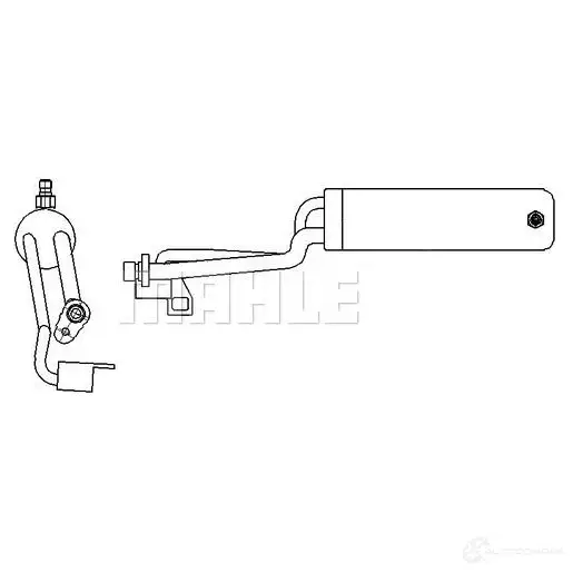 Осушитель кондиционера MAHLE ORIGINAL 1437632463 AD 69 000S 6 ZW63