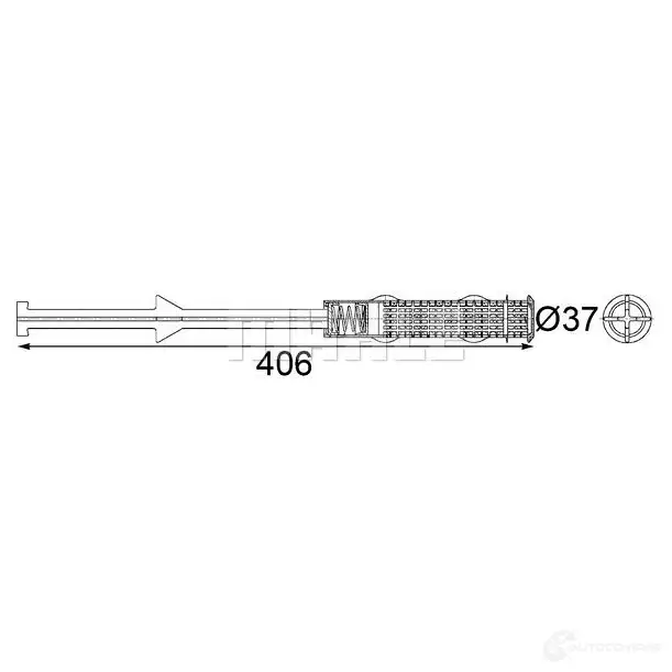 Осушитель кондиционера MAHLE ORIGINAL 1437632619 YL EE1W AD 59 000P - Изображение 1