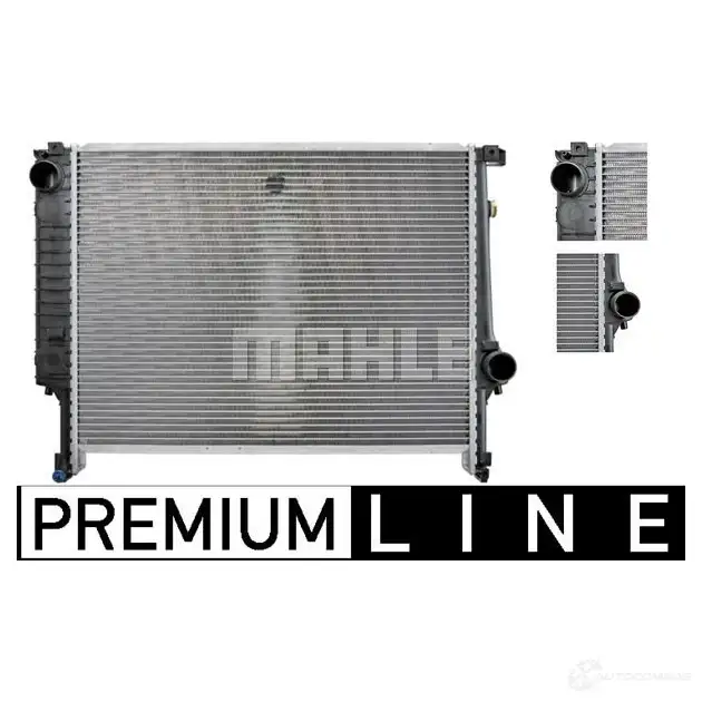 Радиатор охлаждения двигателя MAHLE ORIGINAL 1437579657 Q0EF 7 CR 279 000P изображение 6