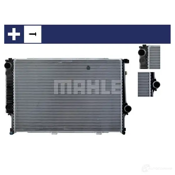 Радиатор охлаждения двигателя MAHLE ORIGINAL CR 331 000S 1437581542 N8Z43N H изображение 5