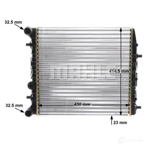 Радиатор охлаждения двигателя MAHLE ORIGINAL CR 454 000S 9 SPVI0 1437574134 изображение 11