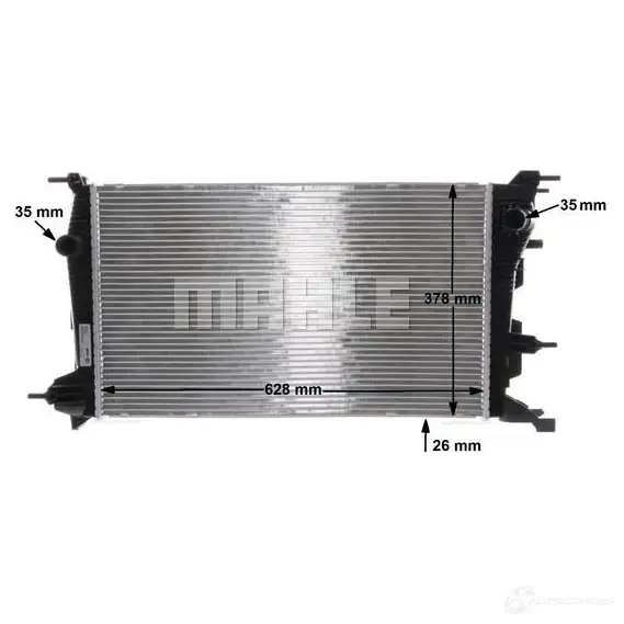 Радиатор охлаждения двигателя MAHLE ORIGINAL CR 840 000S T9KF XE 1437577416 изображение 8