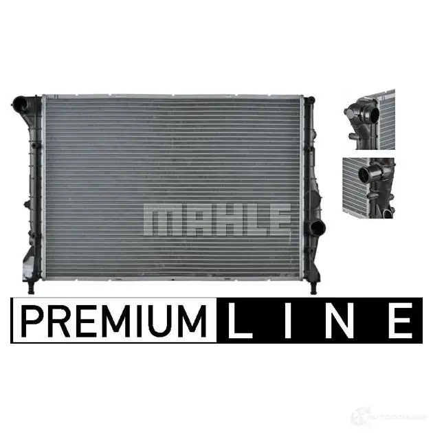 Радиатор охлаждения двигателя MAHLE ORIGINAL 1437577879 CR 1413 000P BER CB изображение 6