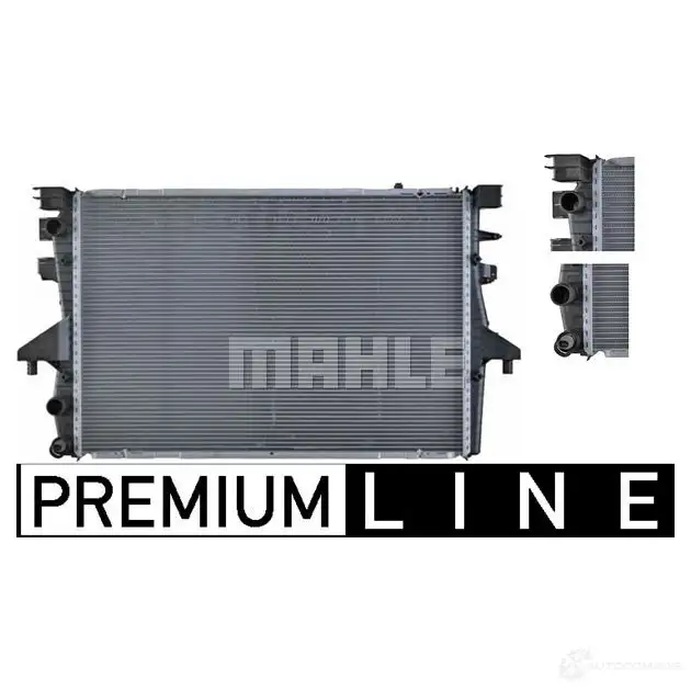 Радиатор охлаждения двигателя MAHLE ORIGINAL 1437579430 CR 585 000P 0IE K5 изображение 6