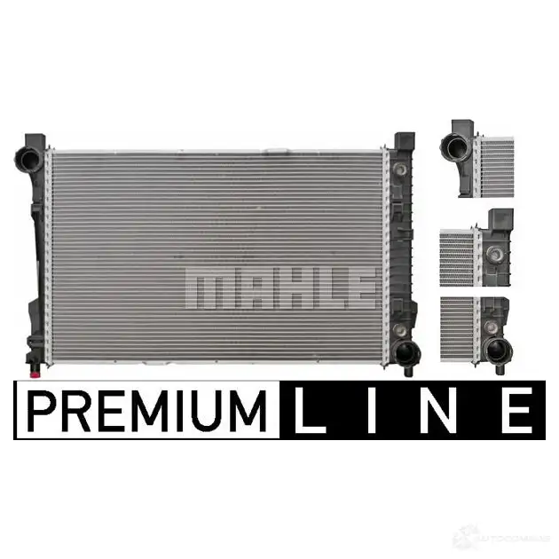 Радиатор охлаждения двигателя MAHLE ORIGINAL 1437581059 NCU431 L CR 387 000P изображение 7