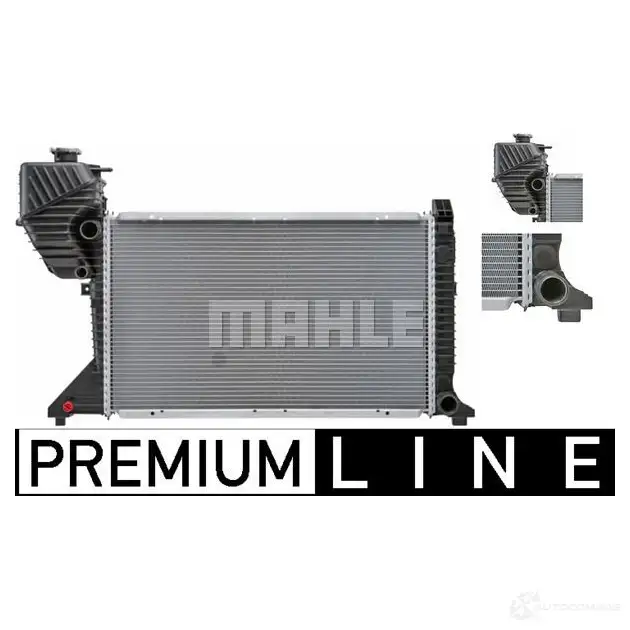 Радиатор охлаждения двигателя MAHLE ORIGINAL CR 697 000P 1437575838 NL O3E изображение 5