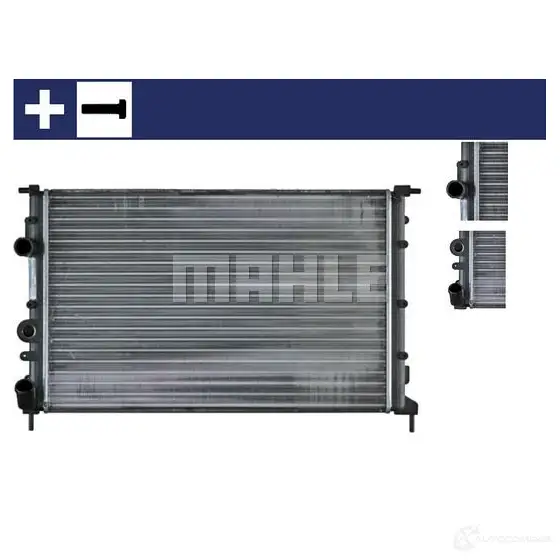 Радиатор охлаждения двигателя MAHLE ORIGINAL CR 494 000S 1X PNVE1 1437584581 изображение 6