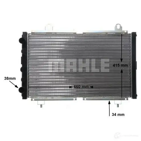 Радиатор охлаждения двигателя MAHLE ORIGINAL IJL BAU CR 499 000S 1437584224 изображение 7