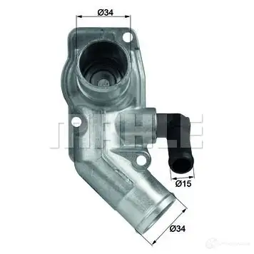 Термостат MAHLE ORIGINAL 7080864 0 H.045.89 2360147 TI 182 89 изображение 0