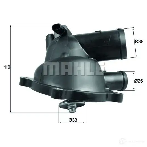 Термостат ож MAHLE ORIGINAL tm4495 ZXPY4C 2360323 7240393 3 изображение 0