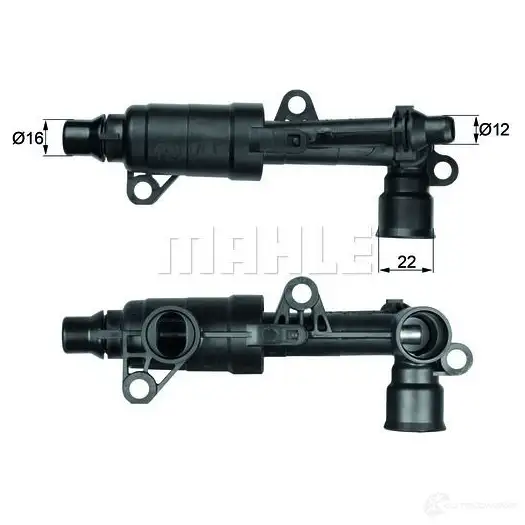 Термостат MAHLE ORIGINAL 70808306 2360447 TX 10 66D 1.145.66. 310 - Изображение 1