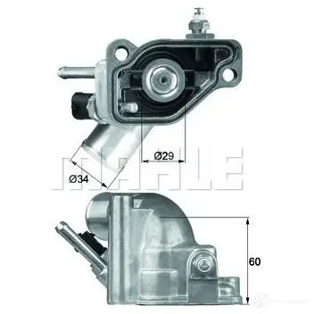 Термостат ож MAHLE ORIGINAL 2360103 C.797.80 708085 86 ti13180d
