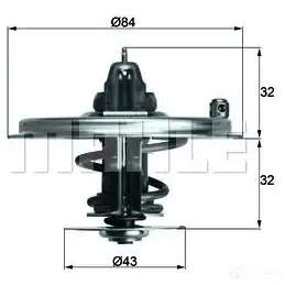 Термостат MAHLE ORIGINAL 2360170 TI 211 92D 7 0594753 QLXZSE - Изображение 1