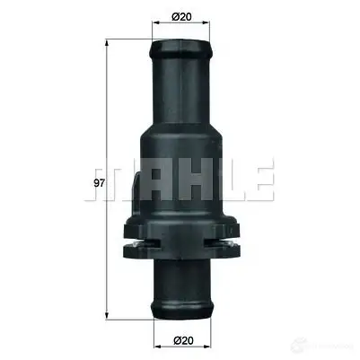 Термостат ож MAHLE ORIGINAL 7080855 8 C.669.83 2360074 ti10083d