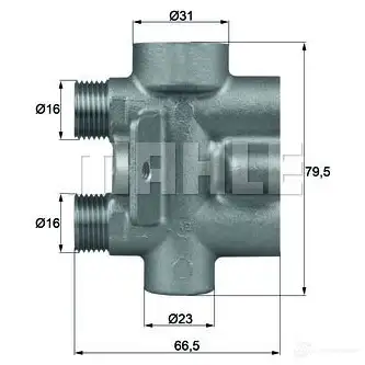 Термостат MAHLE ORIGINAL 2360650 1.105.88.302 1.1 05.88 TX 8 88D изображение 0