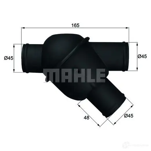 Термостат MAHLE ORIGINAL 70807841 TI 31 87 2360212 2.451.87.3 55 изображение 0