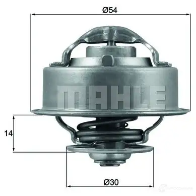 Термостат MAHLE ORIGINAL 7236367 5 2360478 TX 124 87D 0U1MTA изображение 1