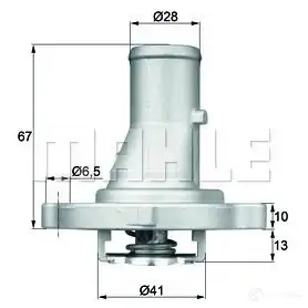 Термостат MAHLE ORIGINAL TM 1 105 2360289 1.772.0 1 70807761 изображение 0