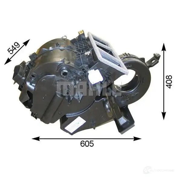 Испаритель кондиционера MAHLE ORIGINAL 0JV FW91 ae103000p 1437574684 изображение 0
