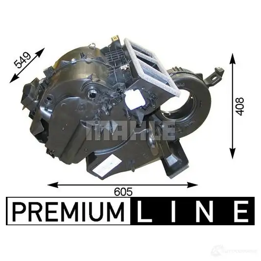 Испаритель кондиционера MAHLE ORIGINAL 0JV FW91 ae103000p 1437574684 изображение 1